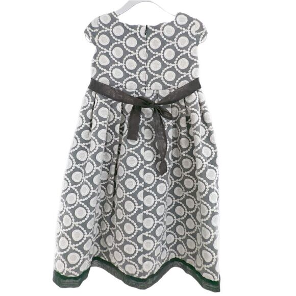 Isobella & Chloe embroidered & pleated overskirt party dress size 4T - Picture 5 of 8